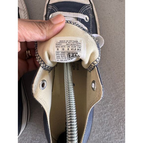 Converse All Star Navy Blue low top sneakers unisex - Picture 9 of 9